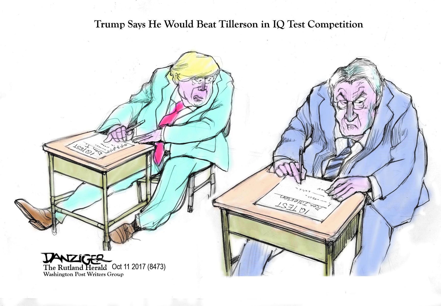 Jeff Danziger cartoon